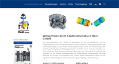 Desktop Screenshot of kb-hein.de
